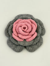 Load image into Gallery viewer, Silver Mist Camellia Brooch