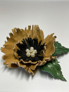 “EDEN’S” POPPY BROOCH