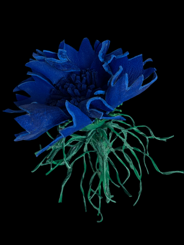 «WILD CORNFLOWER» BROOCH