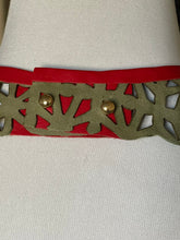 Load image into Gallery viewer, “CRIMSON BLOOM” COLLAR