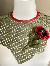 Load image into Gallery viewer, “CRIMSON BLOOM” COLLAR