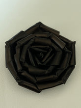 Load image into Gallery viewer, ROSE LEATHER BROOCH