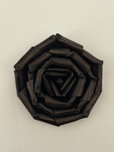Load image into Gallery viewer, ROSE LEATHER BROOCH