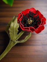 Load image into Gallery viewer, “WILD POPPY” BROOCH