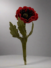 Load image into Gallery viewer, “WILD POPPY” BROOCH