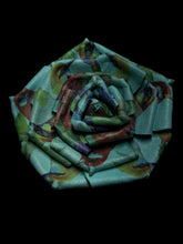 Load image into Gallery viewer, «Turquoise Reverie» rose brooch
