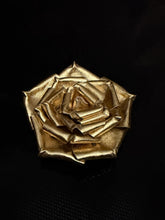 Load image into Gallery viewer, GOLDEN HERITAGE ROSE BROOCH