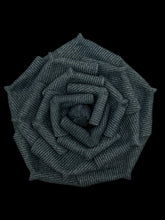 Load image into Gallery viewer, Denim Élan — Handmade Leather Rose Brooch