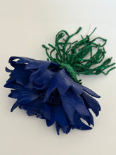 Load image into Gallery viewer, “SAPPHIRE BLOOM” cornflower brooch