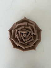 Load image into Gallery viewer, MOCHA ROSE BROOCH