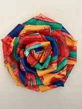 Load image into Gallery viewer, Painter’s Rose – Handcrafted Leather Flower Brooch