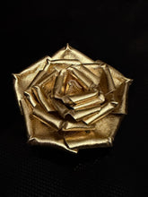 Load image into Gallery viewer, GOLDEN HERITAGE ROSE BROOCH