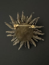 Load image into Gallery viewer, “HIDDEN PEARL” small aster brooch