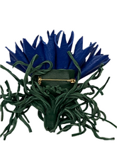 Load image into Gallery viewer, “SAPPHIRE BLOOM” BROOCH