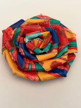 Load image into Gallery viewer, Painter’s Rose – Handcrafted Leather Flower Brooch
