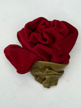 Load image into Gallery viewer, “Crimson Elegance” rose brooch