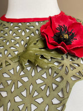 Load image into Gallery viewer, “CRIMSON BLOOM” COLLAR
