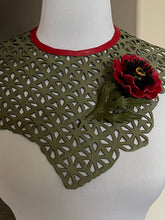 Load image into Gallery viewer, “CRIMSON BLOOM” COLLAR