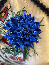 Load image into Gallery viewer, “ROYAL CORNFLOWER” BROOCH