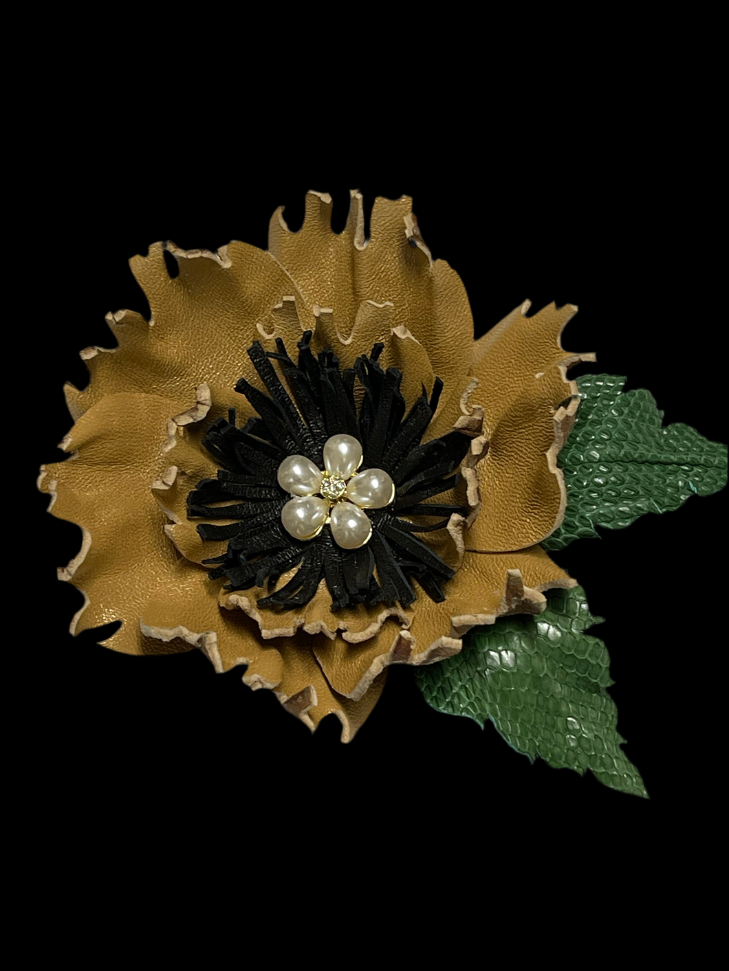 “EDEN’S” POPPY BROOCH