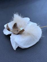 Load image into Gallery viewer, “SILENT GRACE” ORCHID BROOCH