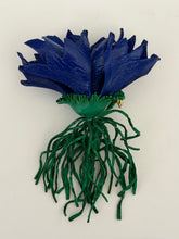 Load image into Gallery viewer, “SAPPHIRE BLOOM” cornflower brooch