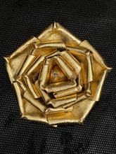 Load image into Gallery viewer, GOLDEN HERITAGE ROSE BROOCH