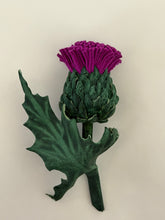Load image into Gallery viewer, Amethyst Thistle Brooch