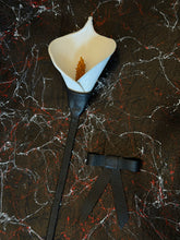 Load image into Gallery viewer, Noir Elegance Calla Brooch
