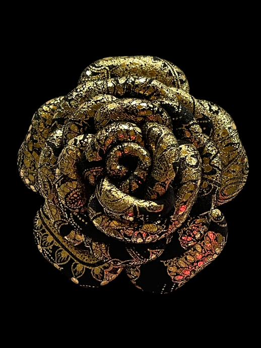 “CROWN GOLD” BROOCH