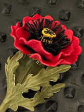 Load image into Gallery viewer, “CRIMSON BLOOM” COLLAR