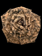 Load image into Gallery viewer, Timeworn Rose Leather Flower Brooch