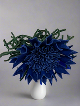 Load image into Gallery viewer, “SAPPHIRE BLOOM” BROOCH