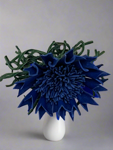 “SAPPHIRE BLOOM” BROOCH