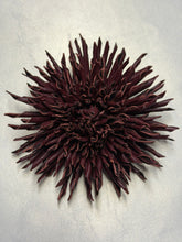Load image into Gallery viewer, “OXBLOOD BLOOM” aster brooch