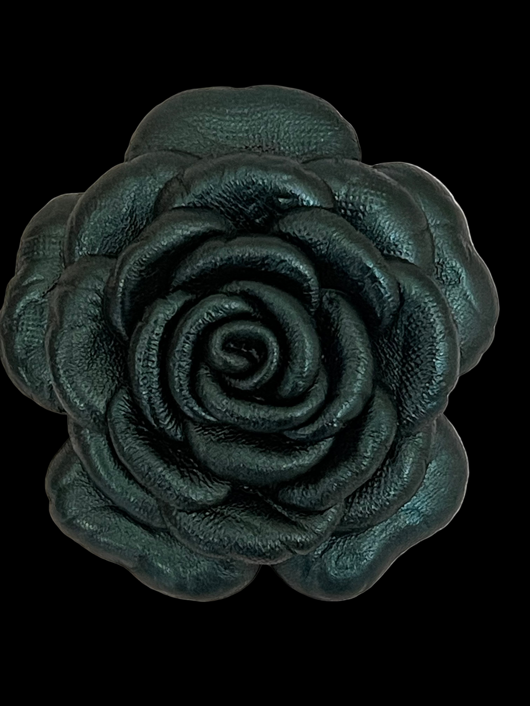 “EMERALD CAMELLIA” BROOCH