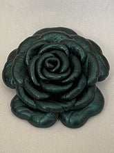 Load image into Gallery viewer, “EMERALD CAMELLIA” BROOCH