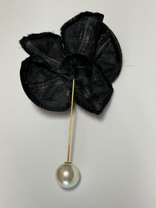 “VELVET ORCHID” BROOCH