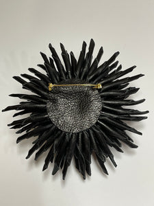 “MIDNIGHT ASTER” BROOCH