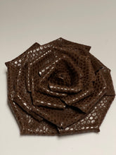 Load image into Gallery viewer, “TRUFFLE ROSE” BROOCH