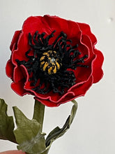 Load image into Gallery viewer, “WILD POPPY” BROOCH