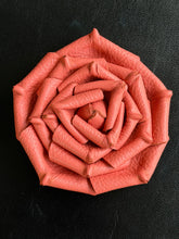 Load image into Gallery viewer, Coral Velvet Rose BROOCH