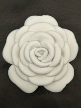 Load image into Gallery viewer, WHITE MATTE CAMELLIA BROOCH