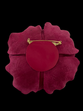 Load image into Gallery viewer, “VELVET PEONY” BROOCH